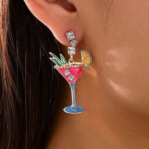 Colorful Cocktail Earrings
